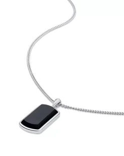 Vincero Beveled Tag Pendant