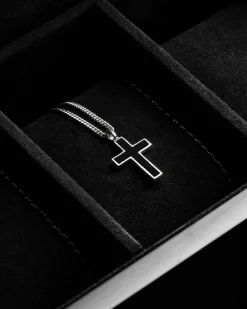 Vincero Stone Cross Pendant