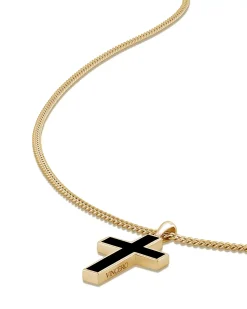 Vincero Stone Cross Pendant